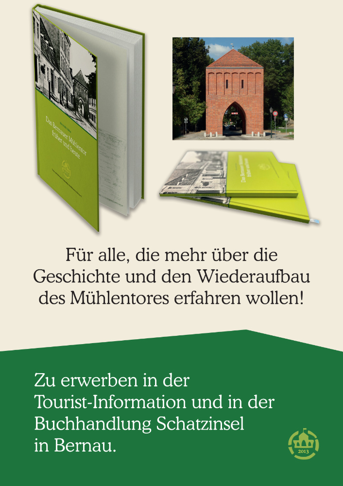 Buchplakat Bernauer Mühlentor